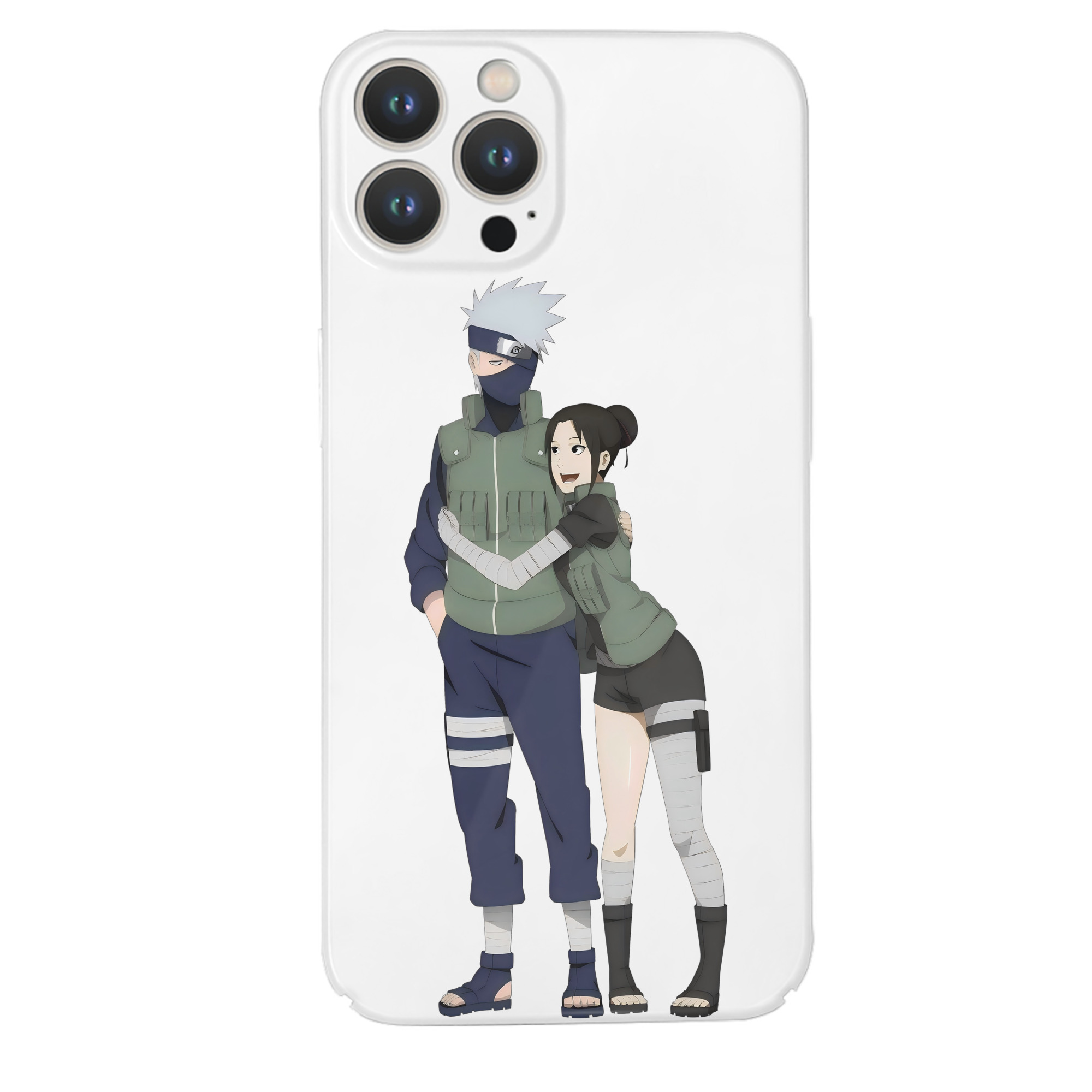 （画像用） NARUTO -ナルト- はたけ カカシ Hatake Kakashi 【iPhone 14シリーズ対応】ハードケース